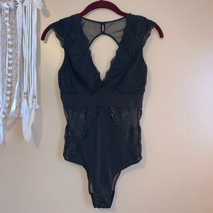 black lace bodysuit 🖤